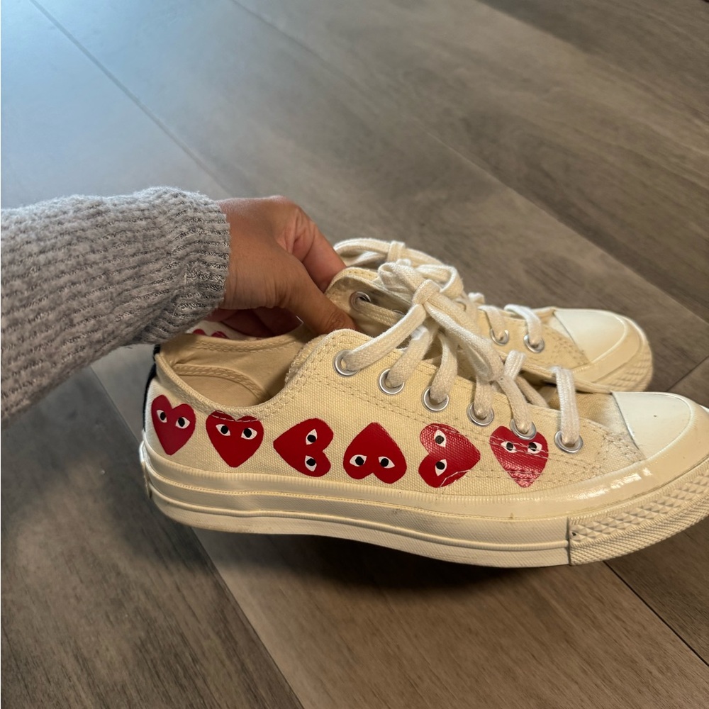 Comme des Garçons Play x Chuck Low Sneakers